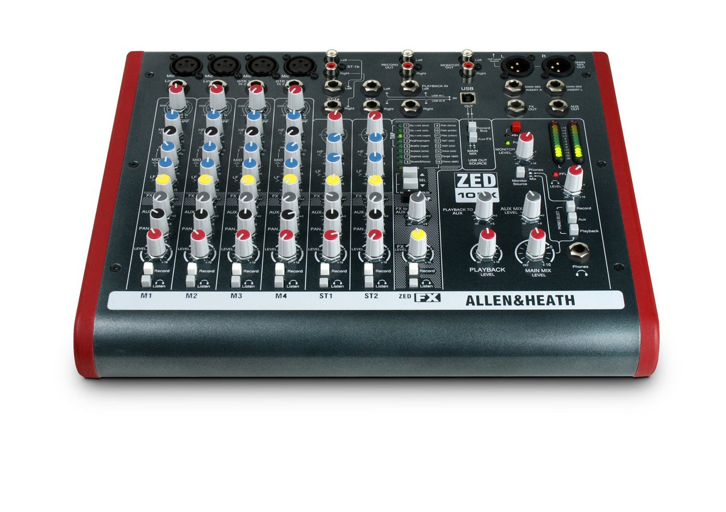 Allen & Heath ZEDi-10FX Compact Analog Mixer with USB Interface & FX