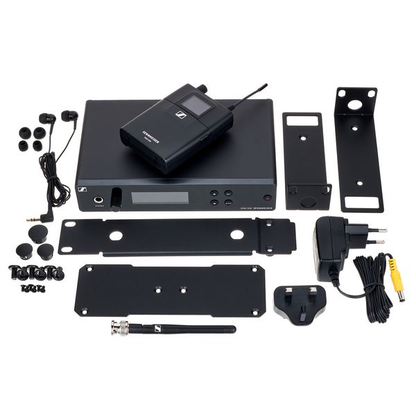 Sennheiser XSW IEM SET-B wireless in-ear monitor system with transmitter, bodypack receiver and earphones
