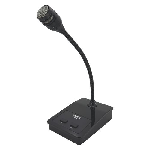 CAD Astatic GN14-HL 14-inch Hi-Z/Lo-Z Dynamic Gooseneck Paging Microphone product photo