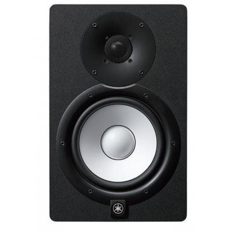 Yamaha HS8 8-inch powered studio monitor in black, front product view