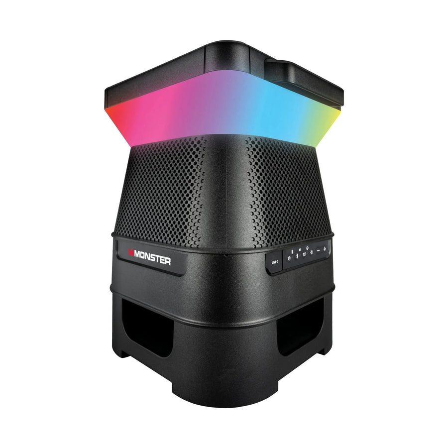 Monster MNSOLX-BLK Solar X Outdoor Speaker