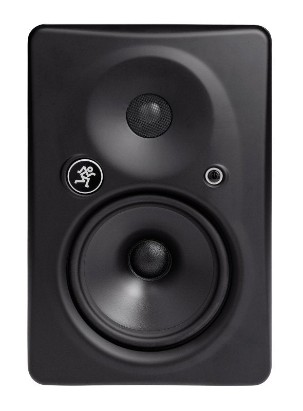 Mackie HR624MK2 6-inch active studio monitor with black cabinet, waveguide tweeter, and woofer