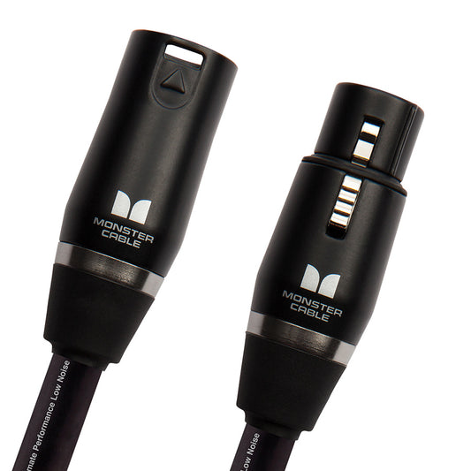5-ft XLR-F to XLR-M mic cable — close-up of black connectors