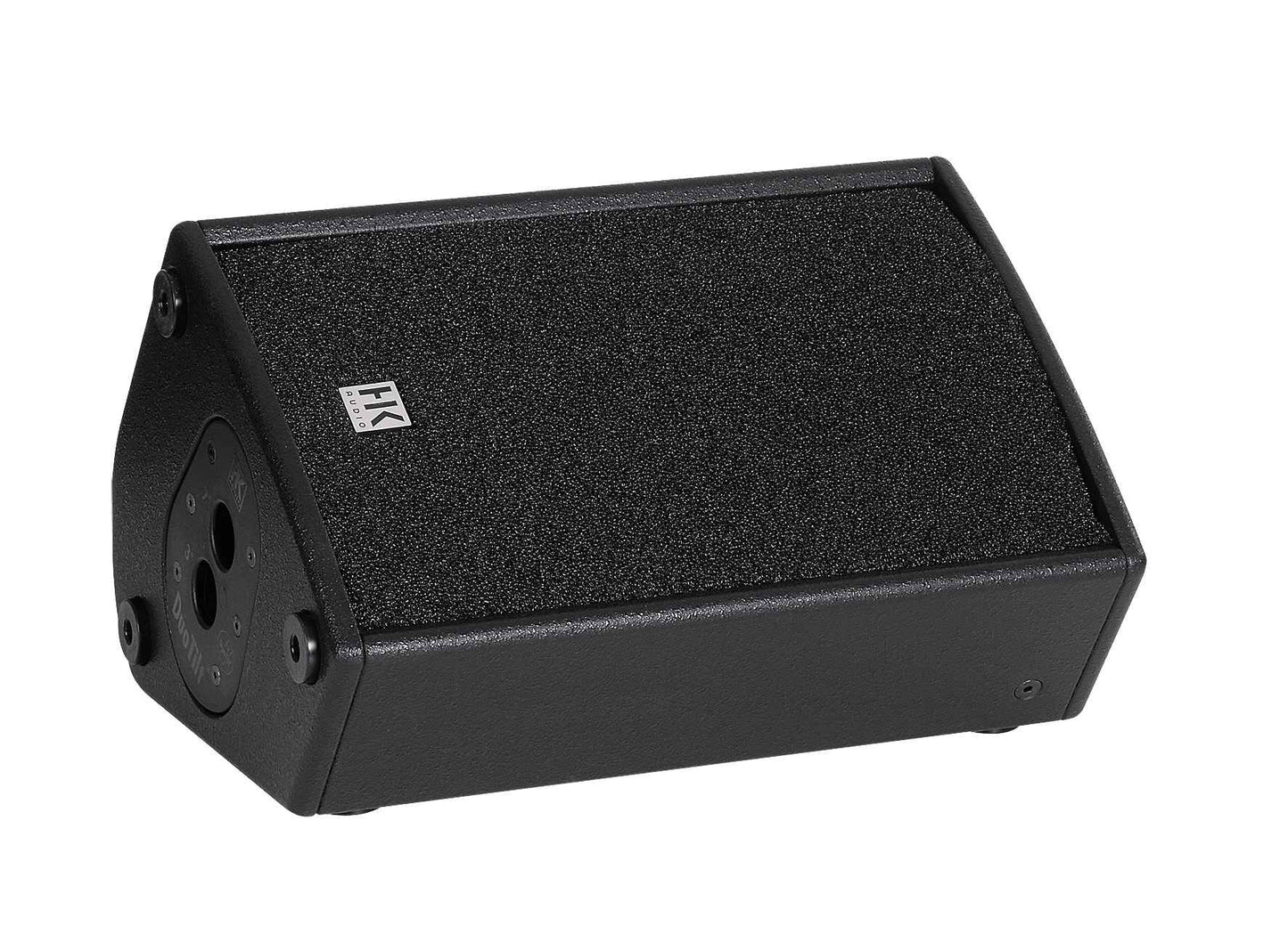 HK Audio PREM-PRO-10-X wedge speaker with carry handle – side view