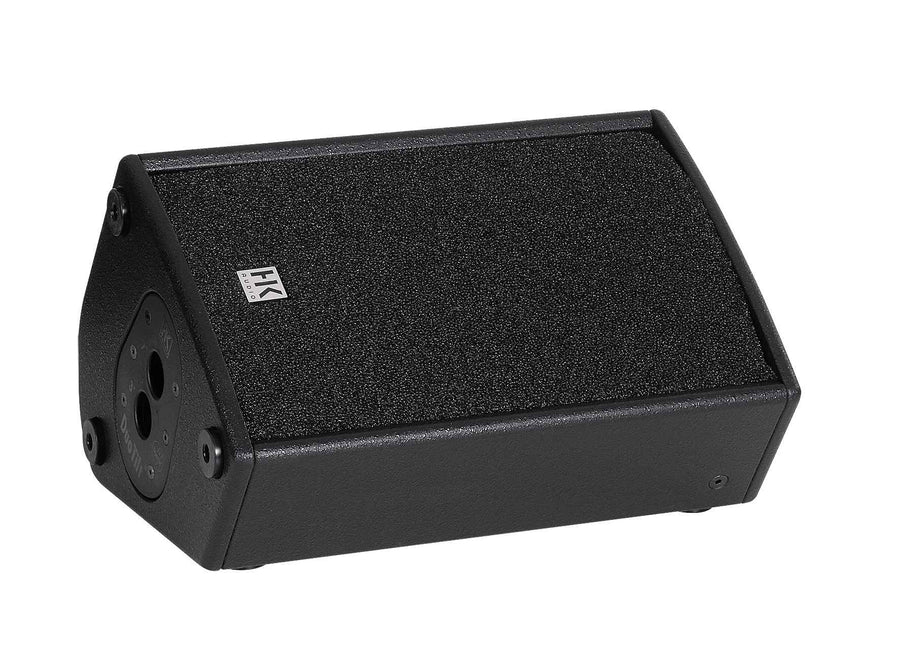 HK Audio PREM-PRO-10-X wedge speaker with carry handle – side view