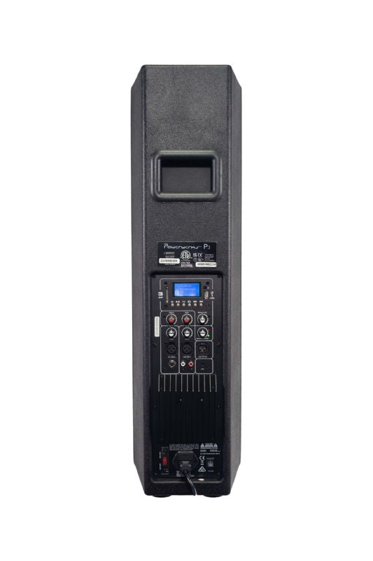 Powerwerks PWRP3 – rear view showing handle and control panel