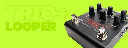 DigiTech TRIO+ band creator and looper pedal hero view