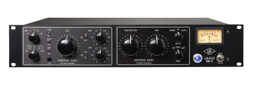 Universal Audio LA-610 MkII Classic Tube Recording Channel front panel