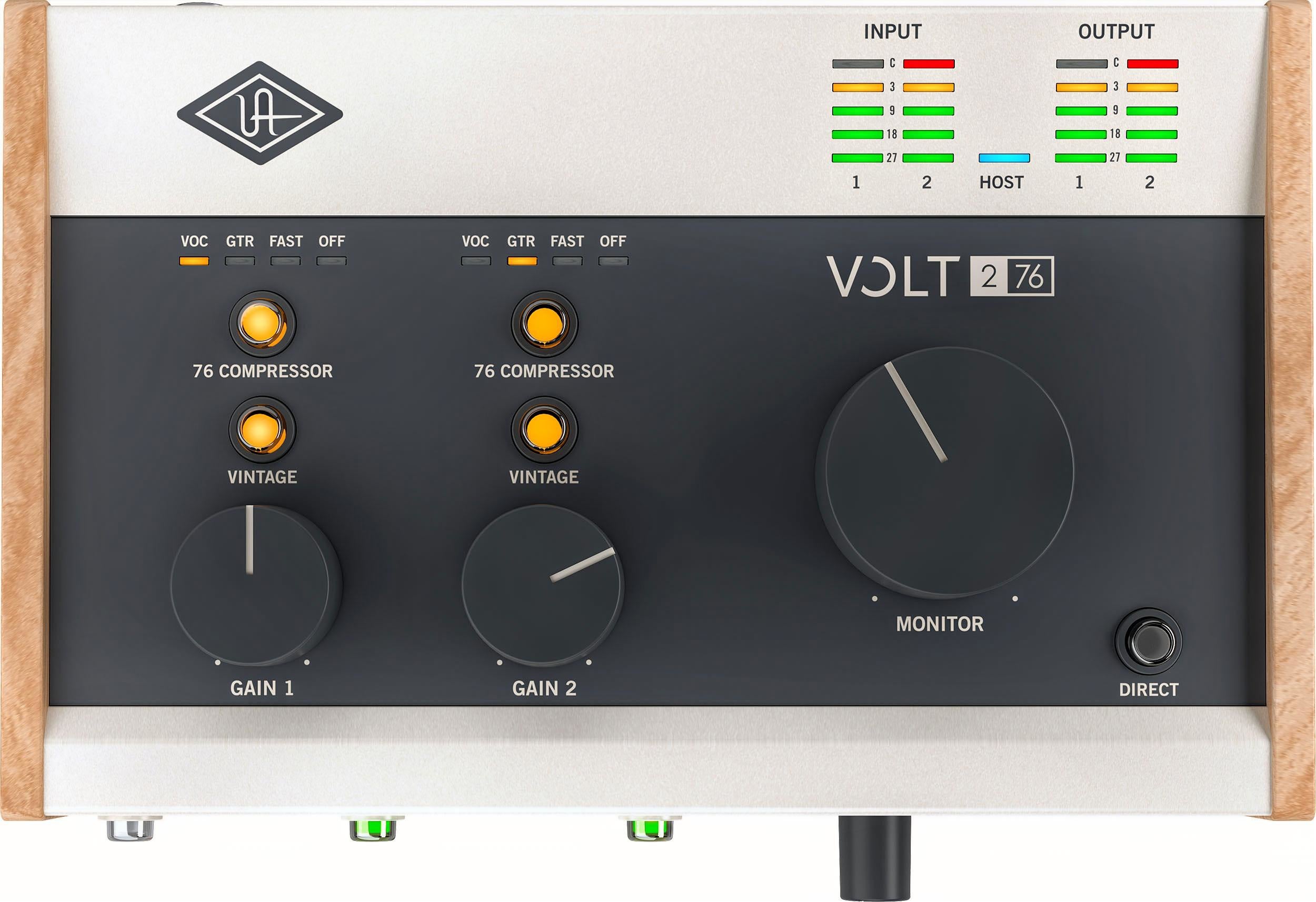 DTM・DAW UniversalAudio VOLT276 Universal Audio Volt 276 USB-C Audio Interface | 76 Compressor