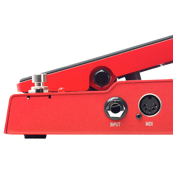 DigiTech Whammy 5 side view showing the MIDI input