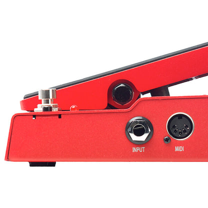 DigiTech Whammy 5 side view showing the MIDI input
