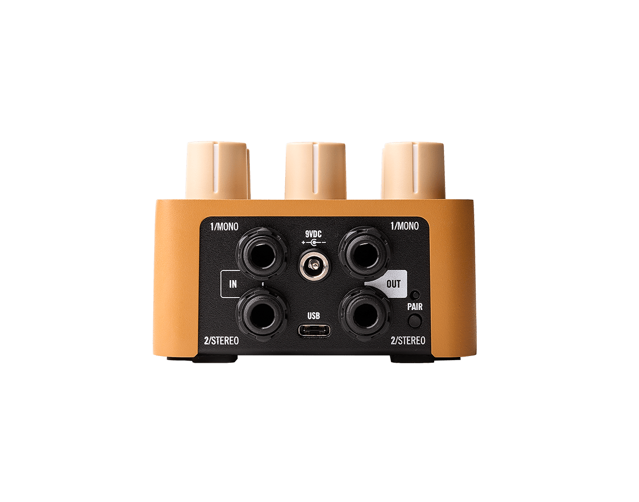Universal Audio Enigmatic '82 boutique amp modeling pedal angled view