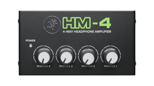 4-way headphone amplifier with 'K&R' branding on a white background
