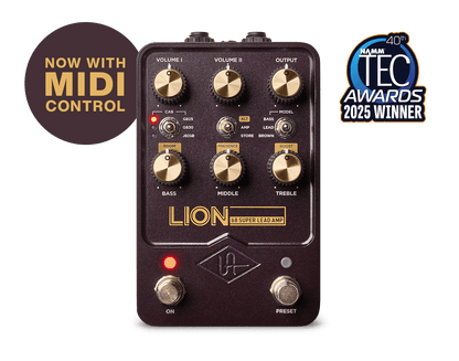 Universal Audio UAFX Lion '68 Super Lead Amp guitar pedal