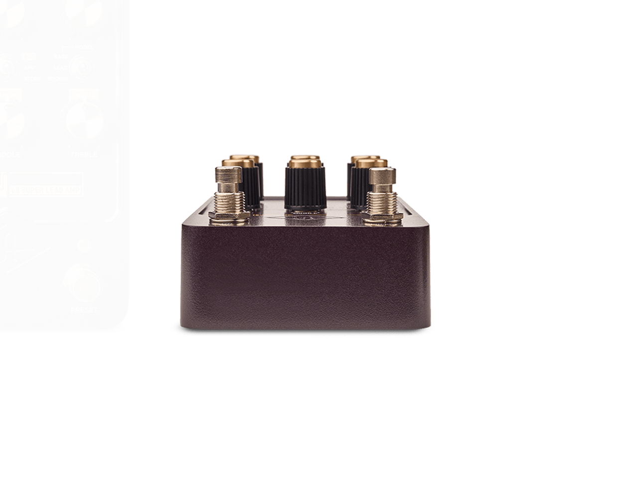 Universal Audio Lion '68 plexi amp modeling pedal angled view