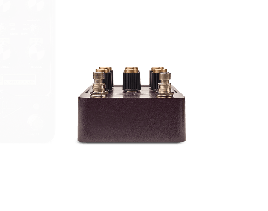 Universal Audio Lion '68 plexi amp modeling pedal angled view