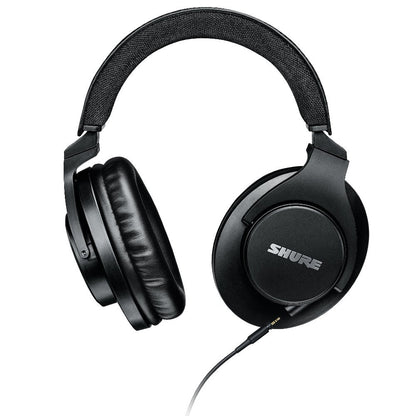 Side view of Shure SRH440A over-ear studio monitoring headphones
