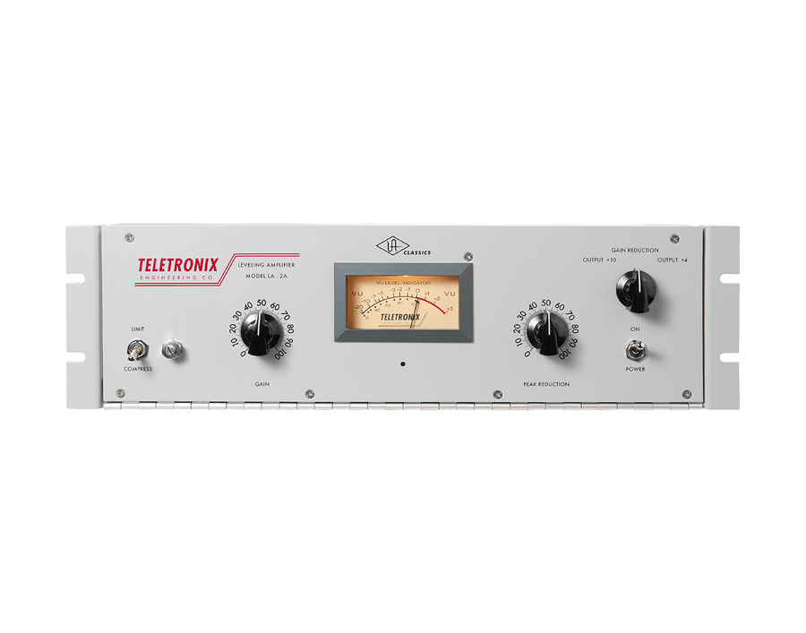 Universal Audio Teletronix LA-2A Classic Leveling Amplifier front product view