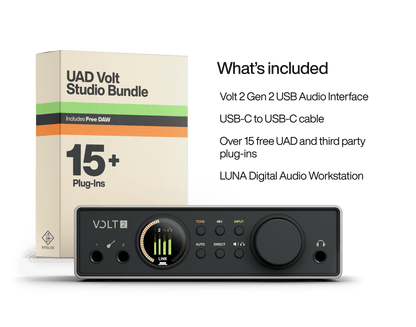 Universal Audio Volt 2 Gen 2 USB audio interface - alternate product view