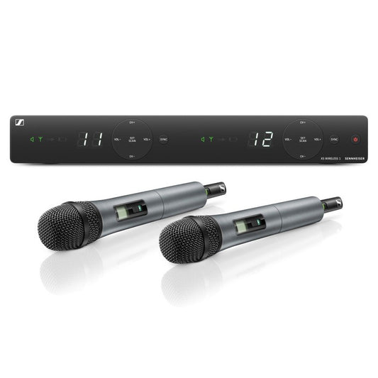 Sennheiser XSW 1-835 Dual-A wireless system with dual receiver and two handheld microphones