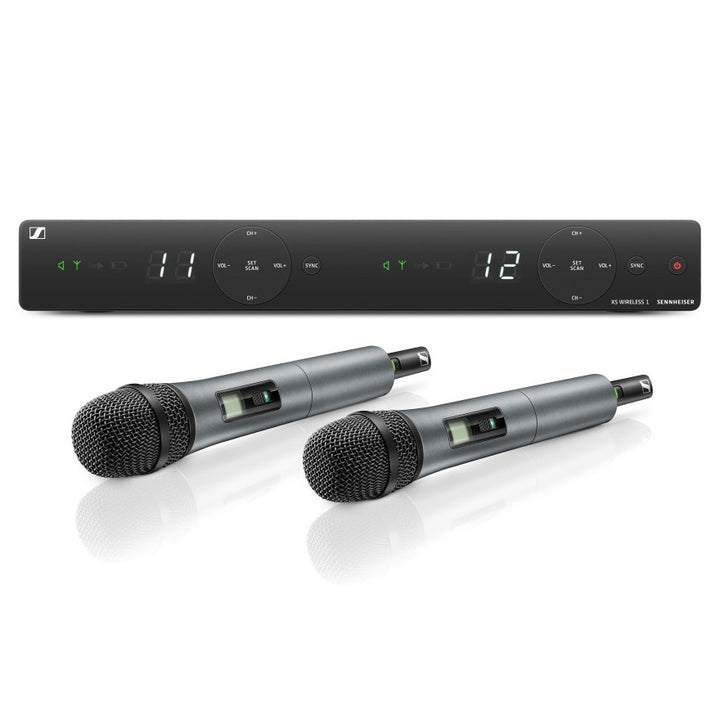 Sennheiser XSW 1-835 Dual-A wireless system with dual receiver and two handheld microphones